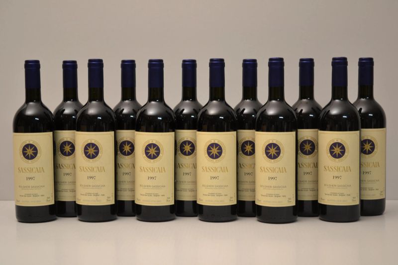 Sassicaia Tenuta San Guido 1997  - Asta Una Straordinaria Selezione di Vini Pregiati da Cantine Italiane - Pandolfini Casa d'Aste