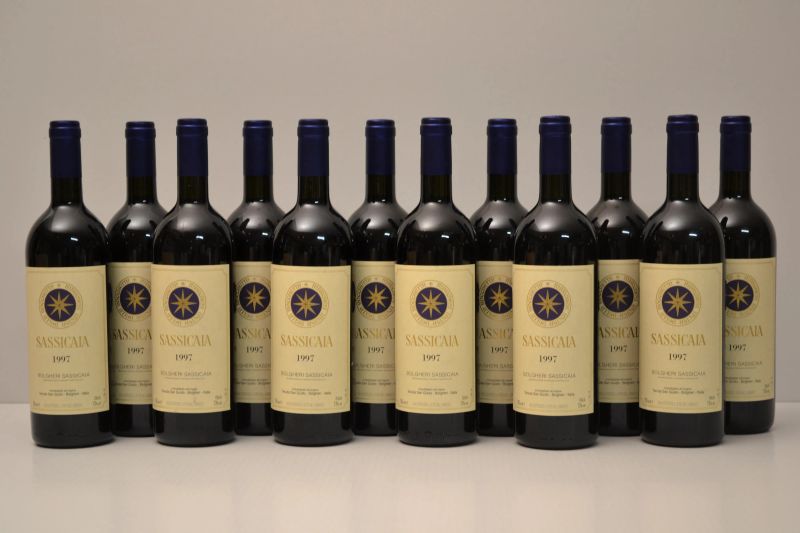 Sassicaia Tenuta San Guido 1997  - Auction An Extraordinary Selection of Finest Wines from Italian Cellars - Pandolfini Casa d'Aste