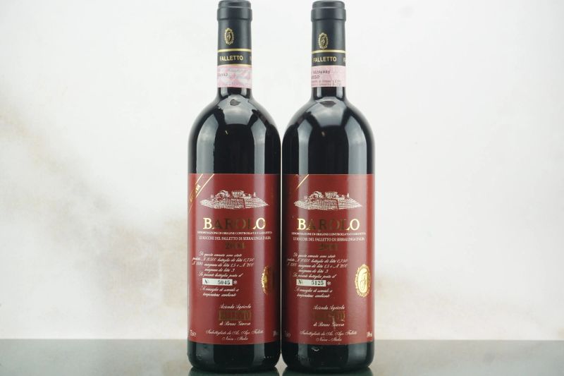 Barolo Falletto Vigna le Rocche Riserva Etichetta Rossa Bruno Giacosa  - Auction LA RAFFINATEZZA DELLA COMPLESSITA' - Fine and Rare Wine - Pandolfini Casa d'Aste