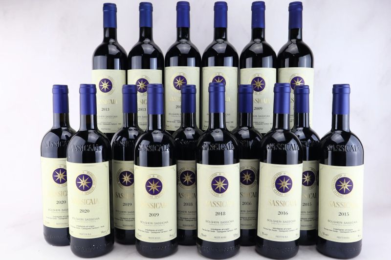 



Sassicaia Tenuta San Guido  - Auction MATERIA - Fine and Rare Wine - Pandolfini Casa d'Aste