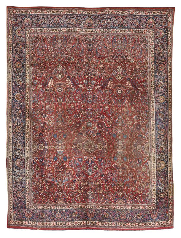 A QAZVIN RUG, PERSIA, 1870  - Auction ONLINE AUCTION | RUGS - Pandolfini Casa d'Aste