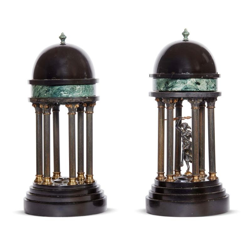 



A PAIR OF GRAND TOUR TEMPLES, 19TH CENTURY  - Auction INTERNATIONAL FINE ART - Pandolfini Casa d'Aste