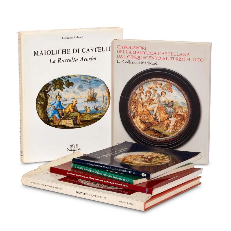 



MAIOLICA. CASTELLI. Lotto di sei volumi  - Asta CERAMICA. MAIOLICHE E PORCELLANE DAL RINASCIMENTO AL SETTECENTO - Pandolfini Casa d'Aste