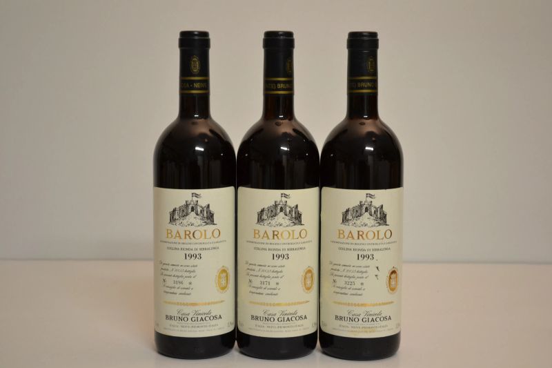 Barolo Collina Rionda Etichetta Bianca Bruno Giacosa 1993  - Auction A Prestigious Selection of Wines and Spirits from Private Collections - Pandolfini Casa d'Aste