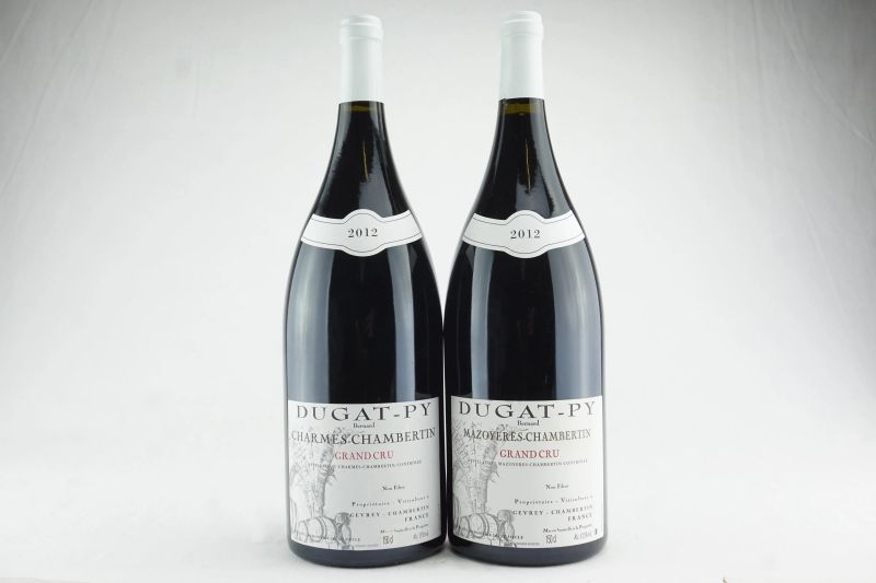 Selezione Domaine Dugat-Py 2012  - Auction THE SIGNIFICANCE OF PASSION - Fine and Rare Wine - Pandolfini Casa d'Aste