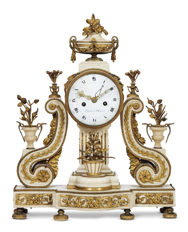      OROLOGIO DA CAMINO, FRANCIA, SECOLO XIX   - Auction INTERNATIONAL furniture and works of art - Pandolfini Casa d'Aste