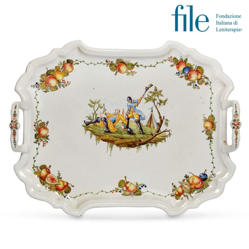 



VASSOIO, NOVE, MANIFATTURA DI P. ANTONIBON O G.M. BACCIN, 1760-1780  - Asta CERAMICA. MAIOLICHE E PORCELLANE DAL RINASCIMENTO AL SETTECENTO - Pandolfini Casa d'Aste