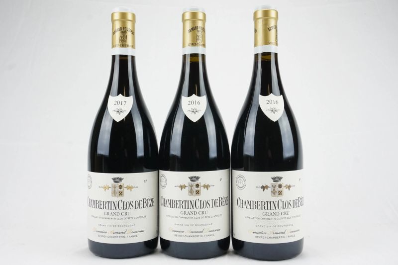      Chambertin Clos de B&egrave;ze Domaine Armand Rousseau   - Asta Il Fascino e l'Eleganza - Un percorso tra i migliori Vini italiani e francesi - Pandolfini Casa d'Aste