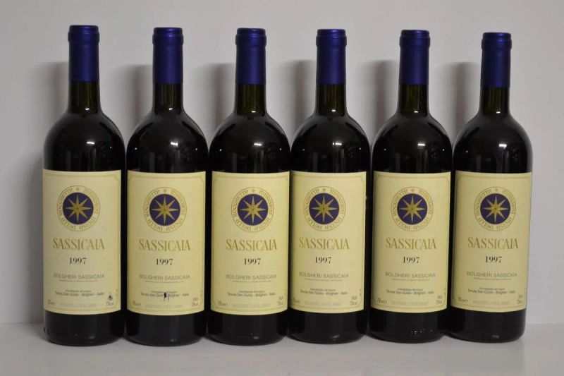 Sassicaia Tenuta San Guido 1997  - Auction Finest and Rarest Wines - Pandolfini Casa d'Aste