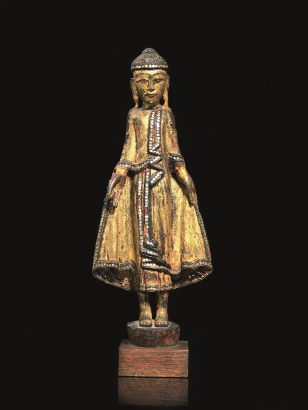 A STATUE , MYANMAR, 20TH CENTURY  - Auction TIMED AUCTION | Asian Art | &#19996;&#26041;&#33402;&#26415; - Pandolfini Casa d'Aste