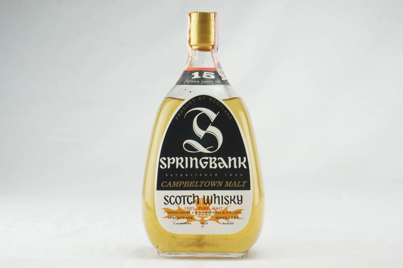 Springbank  - Asta Dal Rosso all'Oro - Whisky e Distillati da Collezione - Pandolfini Casa d'Aste