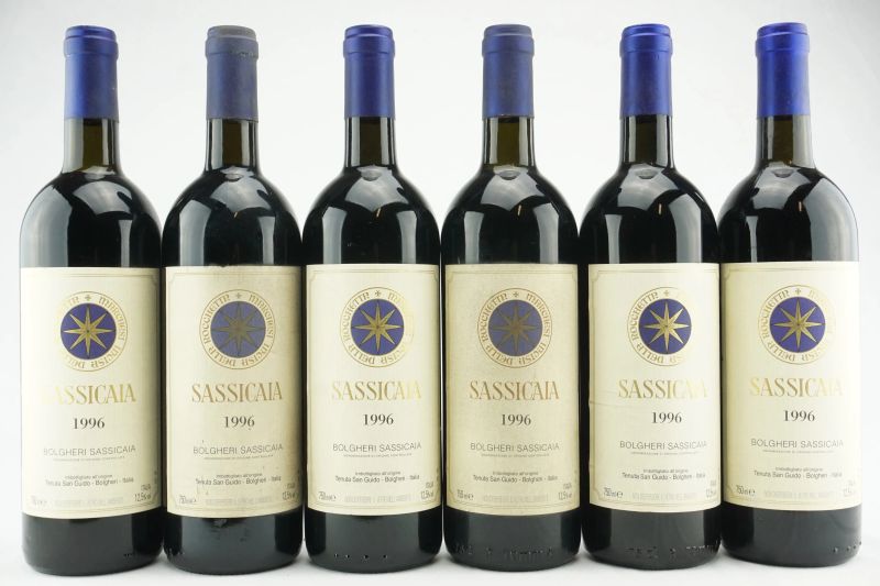 Sassicaia Tenuta San Guido 1996  - Auction THE SIGNIFICANCE OF PASSION - Fine and Rare Wine - Pandolfini Casa d'Aste