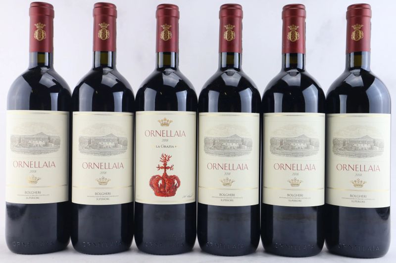 Ornellaia 2018  - Auction La Joie du Vin - Fine and Rare Wine - Pandolfini Casa d'Aste