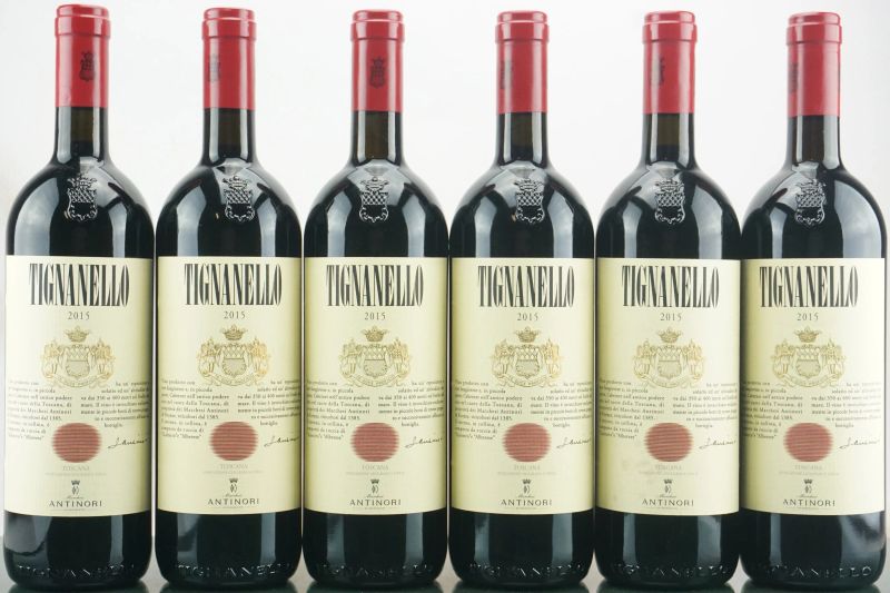 Tignanello Antinori 2015  - Auction LA RAFFINATEZZA DELLA COMPLESSITA' - Fine and Rare Wine - Pandolfini Casa d'Aste