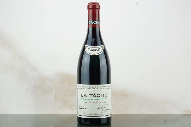 La T&acirc;che Domaine de la Roman&eacute;e Conti 2011  - Auction LA RAFFINATEZZA DELLA COMPLESSITA' - Fine and Rare Wine - Pandolfini Casa d'Aste