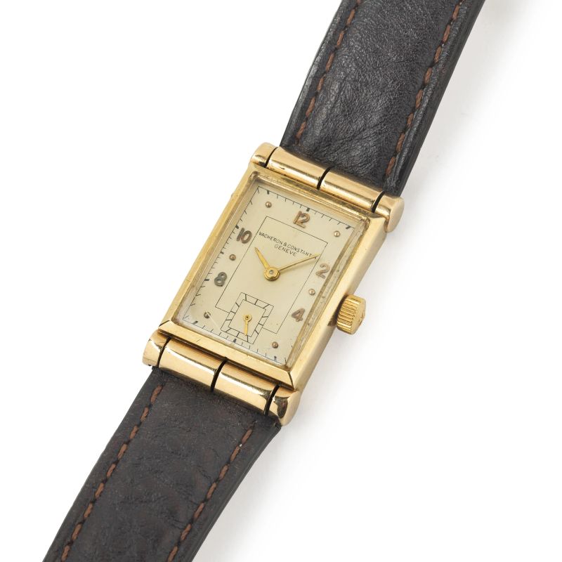 Vacheron &amp; Constantin : VACHERON & CONSTANTIN 14KT YELLOW GOLD WRISTWATCH  - Auction ARCADE |  WATCHES AND COLLECTIBLE PENS - Pandolfini Casa d'Aste