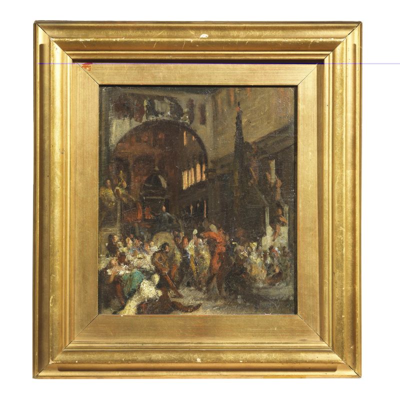 Annibale Gatti : Annibale Gatti  - Auction TIMED AUCTION | 19TH AND 20TH CENTURY PAINTINGS AND SCULPTURES - Pandolfini Casa d'Aste