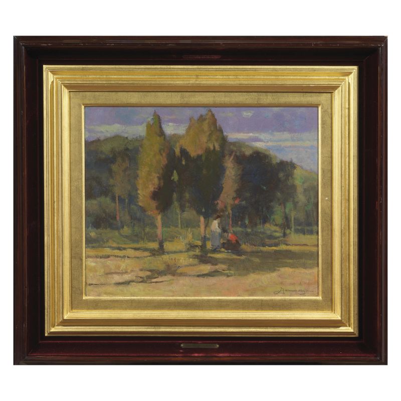 Ludovico Tommasi : Ludovico Tommasi  - Auction TIMED AUCTION | 19TH AND 20TH CENTURY PAINTINGS AND SCULPTURES - Pandolfini Casa d'Aste