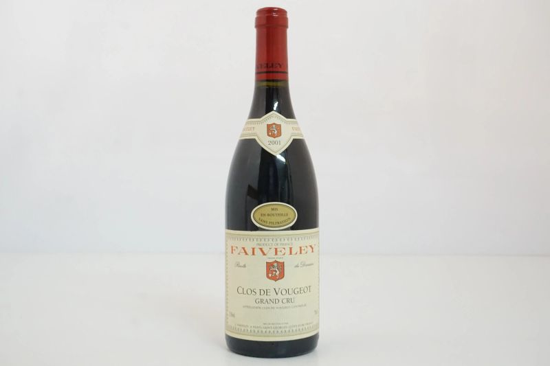      Clos de Vougeot Domaine Faiveley 2001   - Auction Online Auction | Smart Wine & Spirits - Pandolfini Casa d'Aste