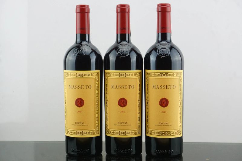Masseto 2016  - Auction AS TIME GOES BY | Fine and Rare Wine - Pandolfini Casa d'Aste