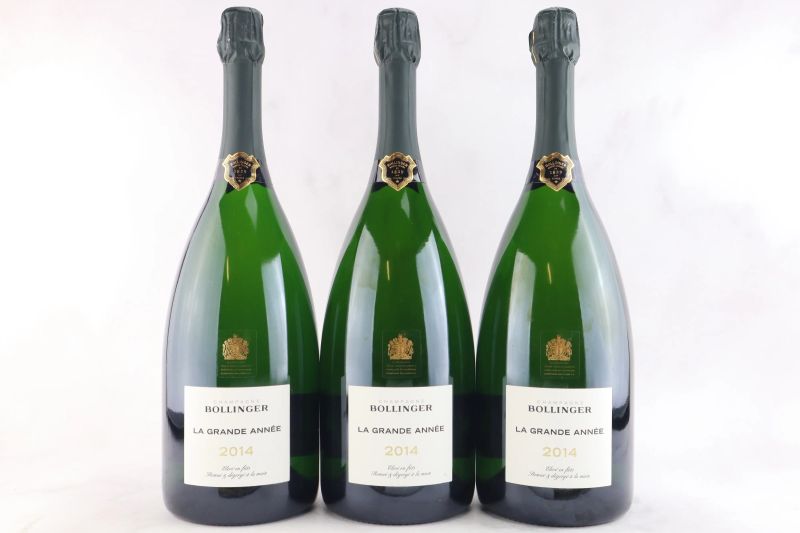 



Bollinger La Grande Ann&eacute;e 2014  - Auction La Joie du Vin - Fine and Rare Wine - Pandolfini Casa d'Aste