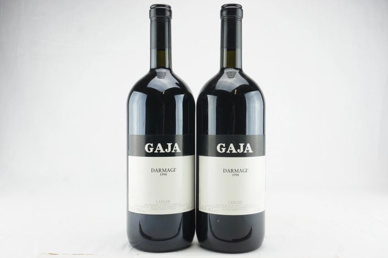 Darmagi Gaja 1998  - Auction THE SIGNIFICANCE OF PASSION - Fine and Rare Wine - Pandolfini Casa d'Aste