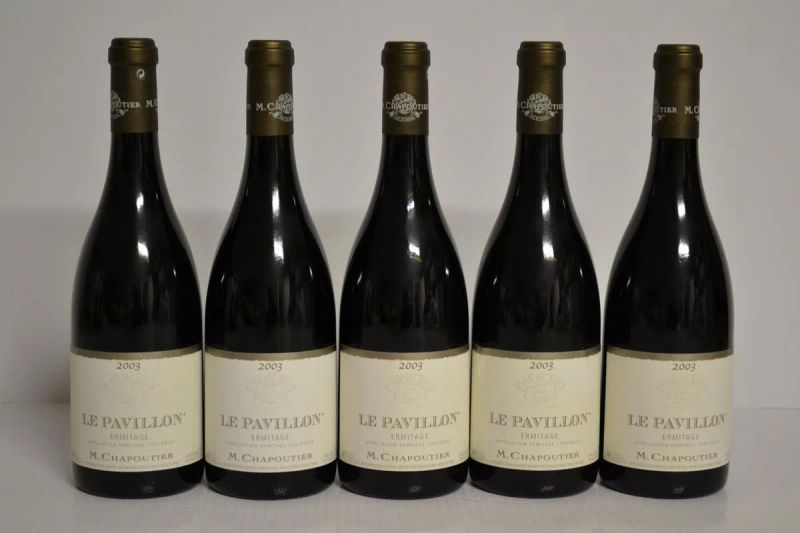 Ermitage Le Pavillon M. Chapoutier 2003  - Asta Vini Pregiati e da Collezione - Pandolfini Casa d'Aste