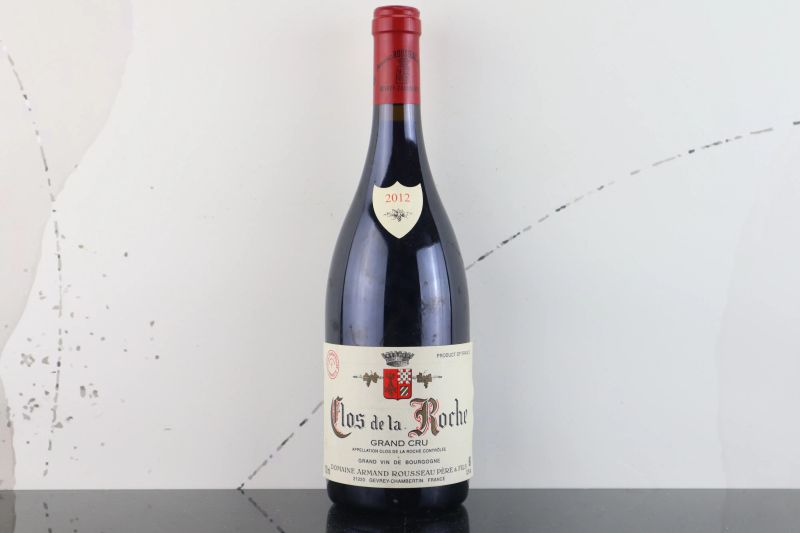 



Clos de la Roche Domaine Armand Rousseau 2012  - Asta FORMA - Vini Pregiati e da Collezione - Pandolfini Casa d'Aste