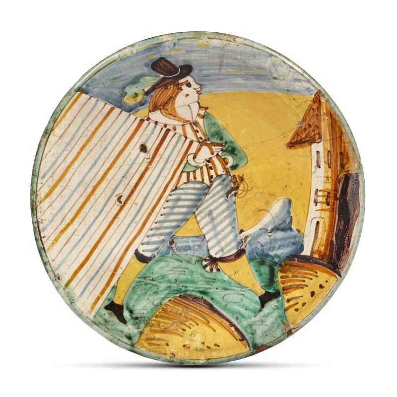



A DISH, MONTELUPO, 1640-1670 CIRCA  - Auction MAJOLICA AND PORCELAIN FROM THE RENAISSANCE TO THE 19TH CENTURY - Pandolfini Casa d'Aste