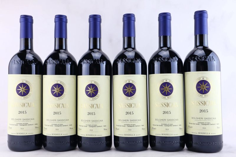 



Sassicaia Tenuta San Guido 2015  - Asta MATERIA - Vini Pregiati e da Collezione - Pandolfini Casa d'Aste