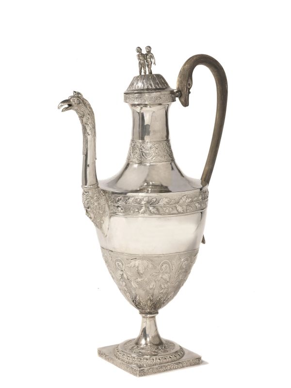      CAFFETTIERA, ROMA, 1830 CIRCA, ARGENTIERE FRANCESCO COLEIN   - Auction Italian and European Silver - Pandolfini Casa d'Aste