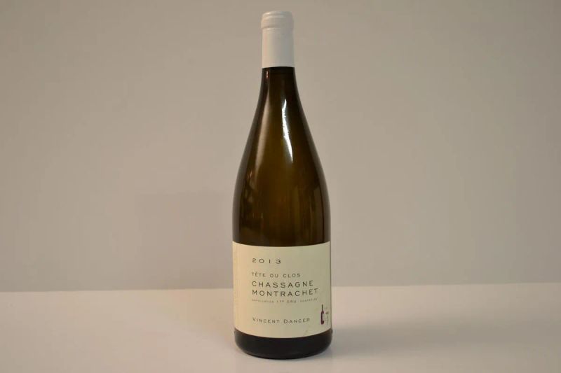 Chassagne-Montrachet Tete du Clos Domaine Vincent Dancer 2013  - Auction finest and rarest wines - Pandolfini Casa d'Aste