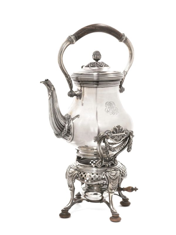      SAMOVAR, PARIGI, 1880, ARGENTIERE BOIN TABURET   - Auction Online Auction | SILVER - Pandolfini Casa d'Aste