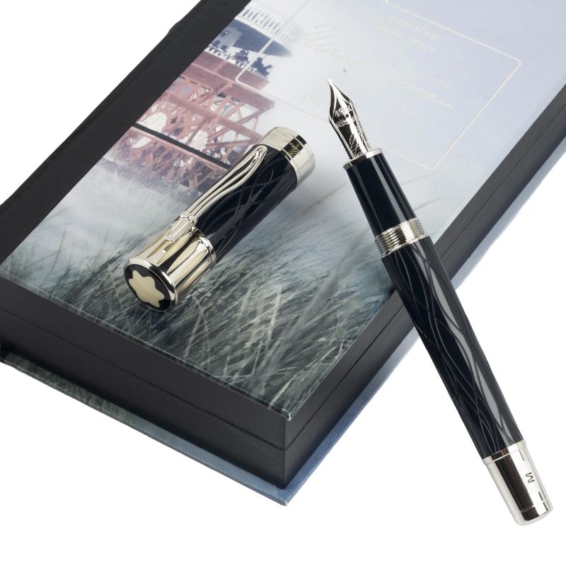 Montblanc : MONTBLANC MARK TWAIN WRITERS SERIES LIMITED EDITION FOUNTAIN PEN N. 07411/2000, 2010  - Auction ARCADE |  WATCHES AND COLLECTIBLE PENS - Pandolfini Casa d'Aste