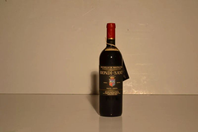 Brunello di Montalcino Riserva Biondi Santi 1990  - Asta Vini pregiati e da collezione - Pandolfini Casa d'Aste