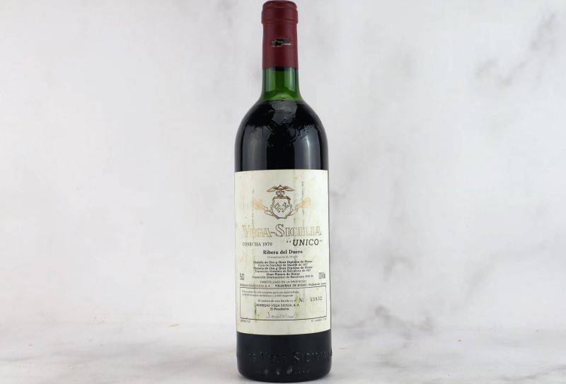 



Unico Vega Sicilia 1970  - Auction MATERIA - Fine and Rare Wine - Pandolfini Casa d'Aste