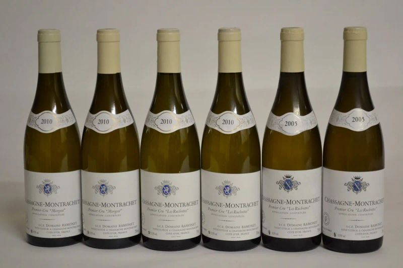 Selezione Chassagne Montrachet Premier Cru Domaine Ramonet  - Auction Rare Wines - Pandolfini Casa d'Aste