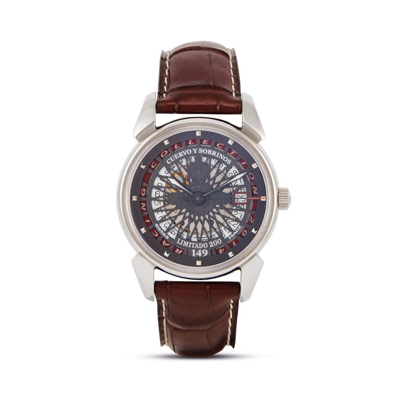 



CUERVO Y SOBRINOS RACING COLLECTION REF. 31951RC EDIZIONE LIMITATA N. 510XX  - Asta OROLOGI DA POLSO E DA TASCA - Pandolfini Casa d'Aste