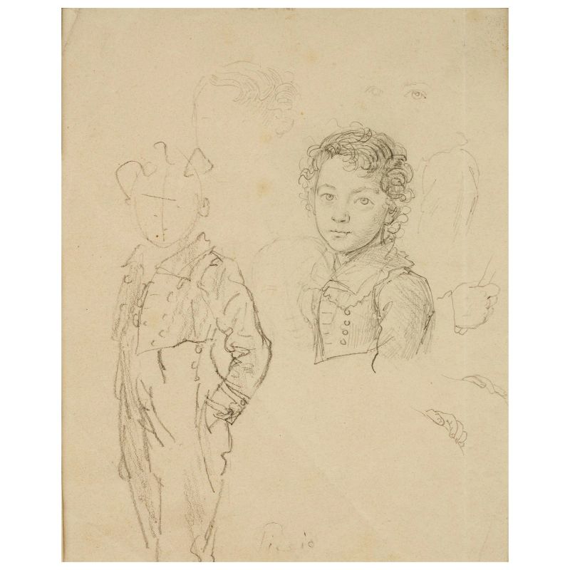 Lombard Artist, 19th century  - Auction PRINTS AND DRAWINGS FROM 15TH TO 19TH CENTURY - Pandolfini Casa d'Aste