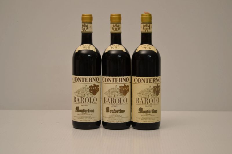 Barolo Monfortino Riserva Giacomo Conterno  - Auction An Extraordinary Selection of Finest Wines from Italian Cellars - Pandolfini Casa d'Aste
