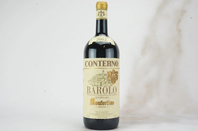 Barolo Monfortino Riserva Giacomo Conterno 2002  - Auction L'Armonia del Tempo | FINEST AND RAREST WINES - Pandolfini Casa d'Aste