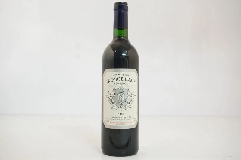      Ch&acirc;teau La Conseillante 1996   - Auction Online Auction | Smart Wine & Spirits - Pandolfini Casa d'Aste