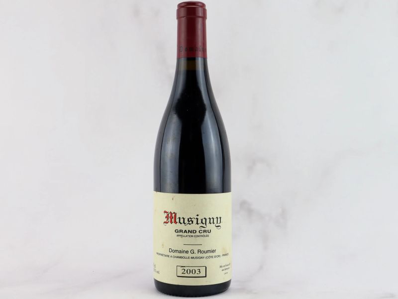 



Musigny Domaine G. Roumier 2003  - Auction ALCHIMIA - Fine and Rare Wine - Pandolfini Casa d'Aste