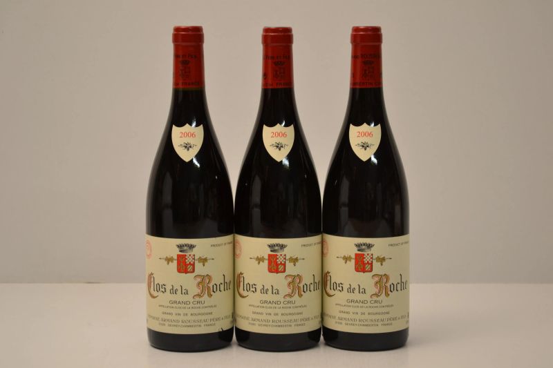 Clos de la Roche Domaine Armand Rousseau 2006  - Asta Una Eccezionale Selezione di Vini e Distillati Internazionali da Collezioni Private - Pandolfini Casa d'Aste