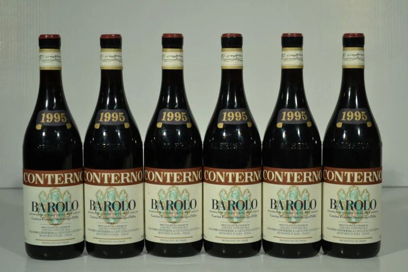 Barolo Cascina Francia Serralunga Giacomo Conterno 1995  - Asta Vini pregiati e da collezione - Pandolfini Casa d'Aste