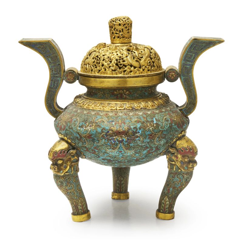 



INCENSE BURNER, CHINA, QING DYNASTY, 18TH CENTURY  - Auction Asian Art | 东方艺术 - Pandolfini Casa d'Aste