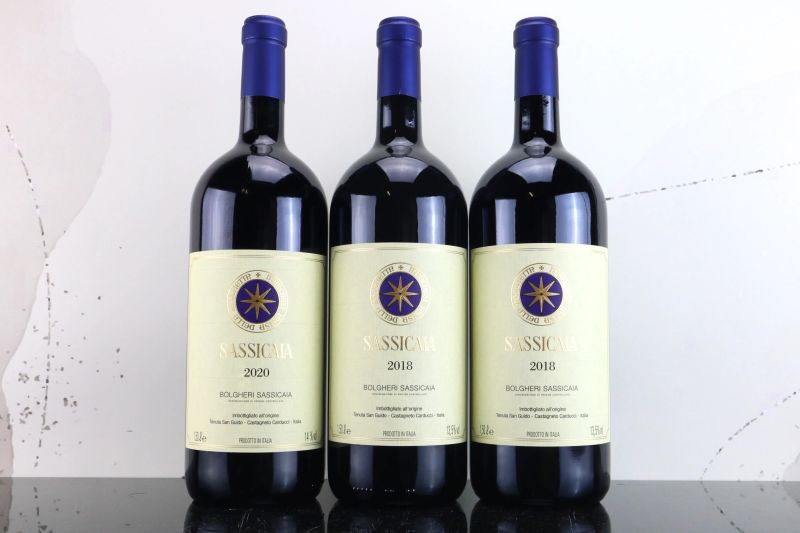 



Sassicaia Tenuta San Guido   - Asta FORMA - Vini Pregiati e da Collezione - Pandolfini Casa d'Aste