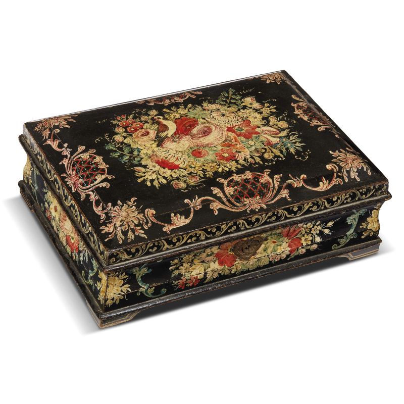 A VENETIAN BOX, 18TH CENTURY  - Auction furniture and works of art - Pandolfini Casa d'Aste
