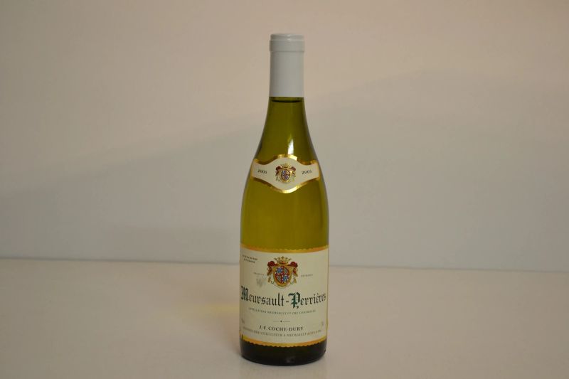 Meursault-Perri&egrave;res Domaine J.-F. Coche Dury 2005  - Asta Una Prestigiosa Selezione di Vini e Distillati da Collezioni Private - Pandolfini Casa d'Aste