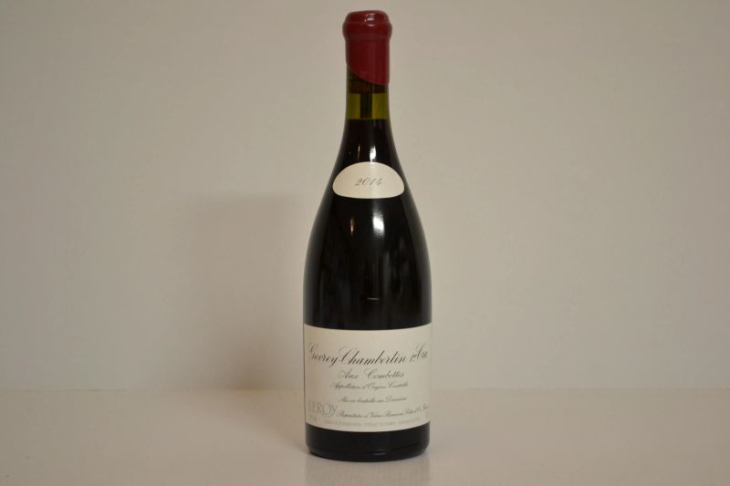 Gevrey-Chambertin Aux Combottes Domaine Leroy 2014  - Auction  An Exceptional Selection of International Wines and Spirits from Private Collections - Pandolfini Casa d'Aste